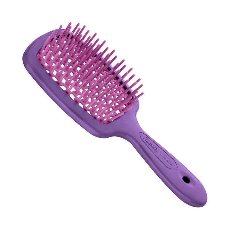 Janeke Janeke Superbrush Small Purple  – Model No. 86SP234 VIO Hair Brush