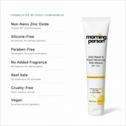 Morning Person Beauty Daily Repair Moisturizer with Mineral SPF 50+ Sunscreen Moisturizer