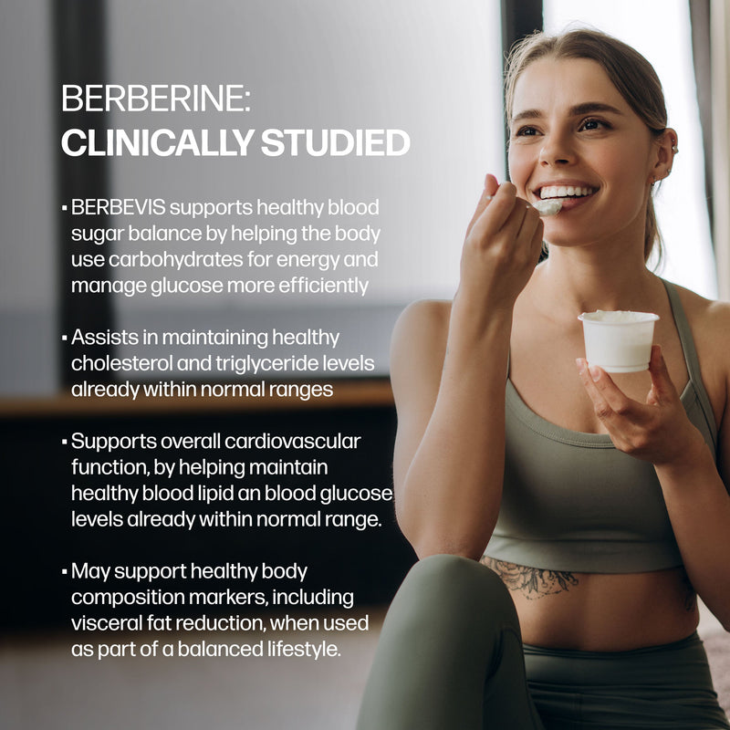 Sparkle Wellness Berberine with BERBEVIS® Phytosome Dietary Supplement