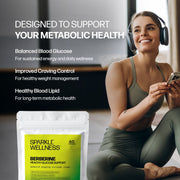 Sparkle Wellness Berberine with BERBEVIS® Phytosome Dietary Supplement