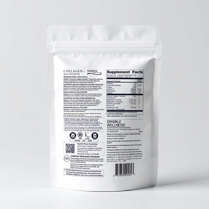 Sparkle Wellness Collagen + Magnesium Dietary Supplement