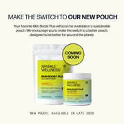 Sparkle Wellness Skin Boost Plus Dietary Supplement Seashell Mixed Berry / 30-serve,Mixed Berry / 50-serve,Mixed Berry / 30-serve (Pouch),Chocolate / 30-serve,Chocolate / 50-serve,Chocolate / 30-serve (Pouch),Acai Lemonade / 30-serve,Acai Lemonade / 50-serve,Acai Lemonade / 30-serve (Pouch),No Flavor / 30-serve,No