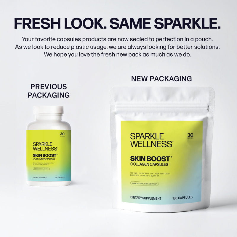 Sparkle Wellness Skin Boost Capsules Dietary Supplement