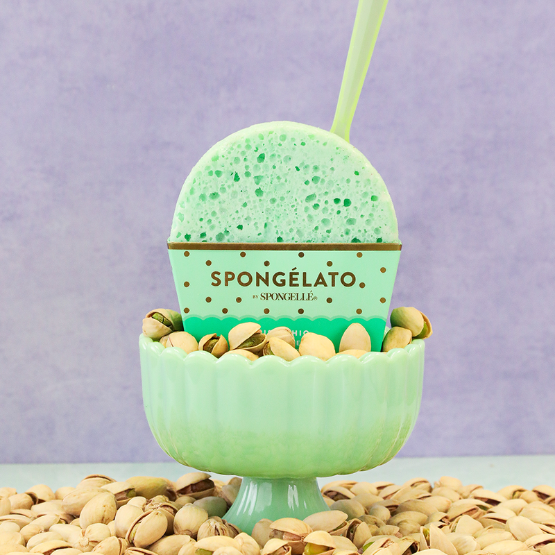 Spongellé Pistachio | Spongelato Buffer Body Wash Infused Buffer