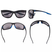 eyekeeper.com Sport Bifocal Stylish Chic Reading Sunglasses TR90 TH6145-B Sunglasses