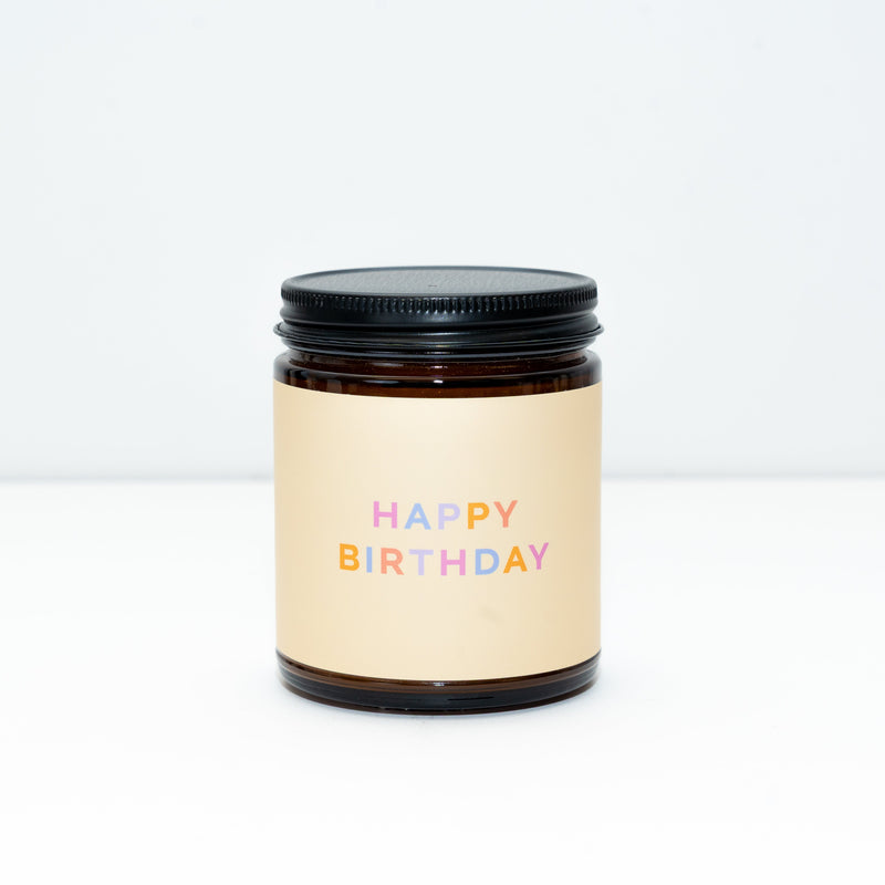 Fontana Candle Co Happy Birthday Jar Candle Candles