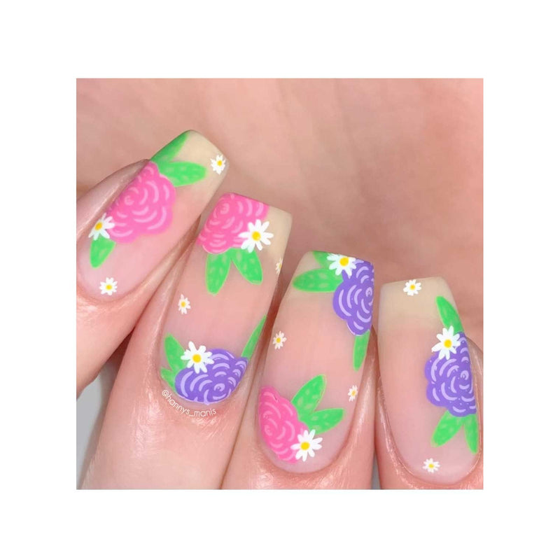 UberChic Beauty Springtime In The Country Stamping Plate
