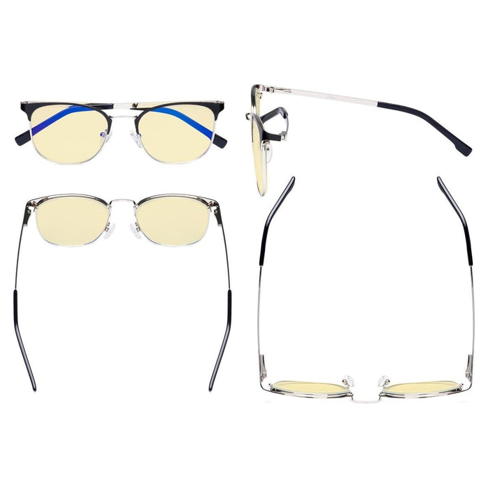 Eyekeeper.Com - Classic Blue Light Blocking Eyeglasses Lx19018-Bb60