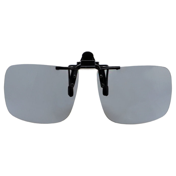 Eyekeeper.Com - Square Flip Up Polarized Clip On Sunglasses F69 (60Mmx48Mm)