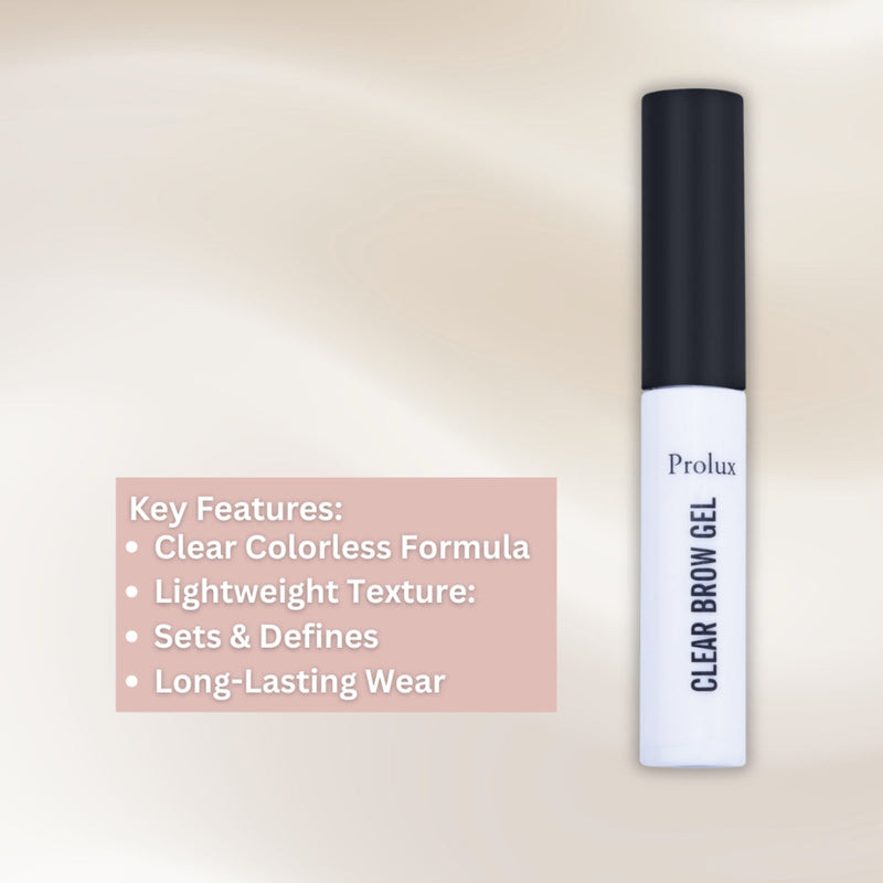 Prolux Cosmetics Clear Brow Gel brow gel