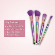 Prolux Cosmetics Mermaid Brush Set BRUSH SET
