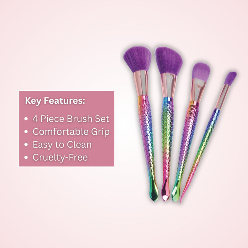 Prolux Cosmetics Mermaid Brush Set BRUSH SET