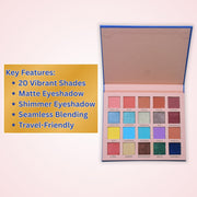 Prolux Cosmetics Perfect Bloom Eyeshadow Palette EYESHADOW