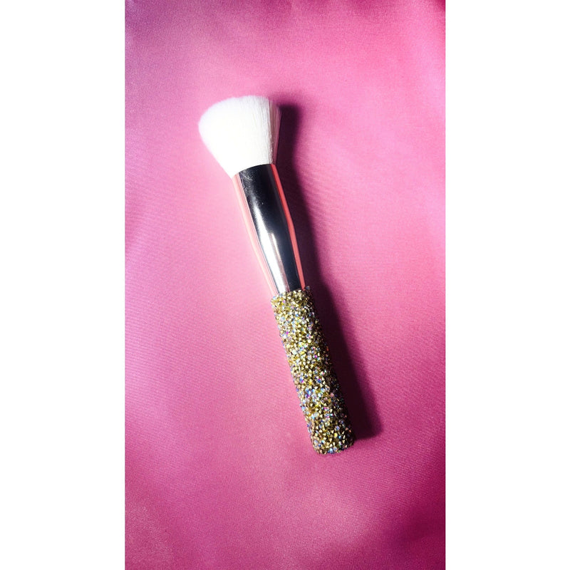 Prolux Cosmetics Glitter Handled Powder Brush Powder Brush