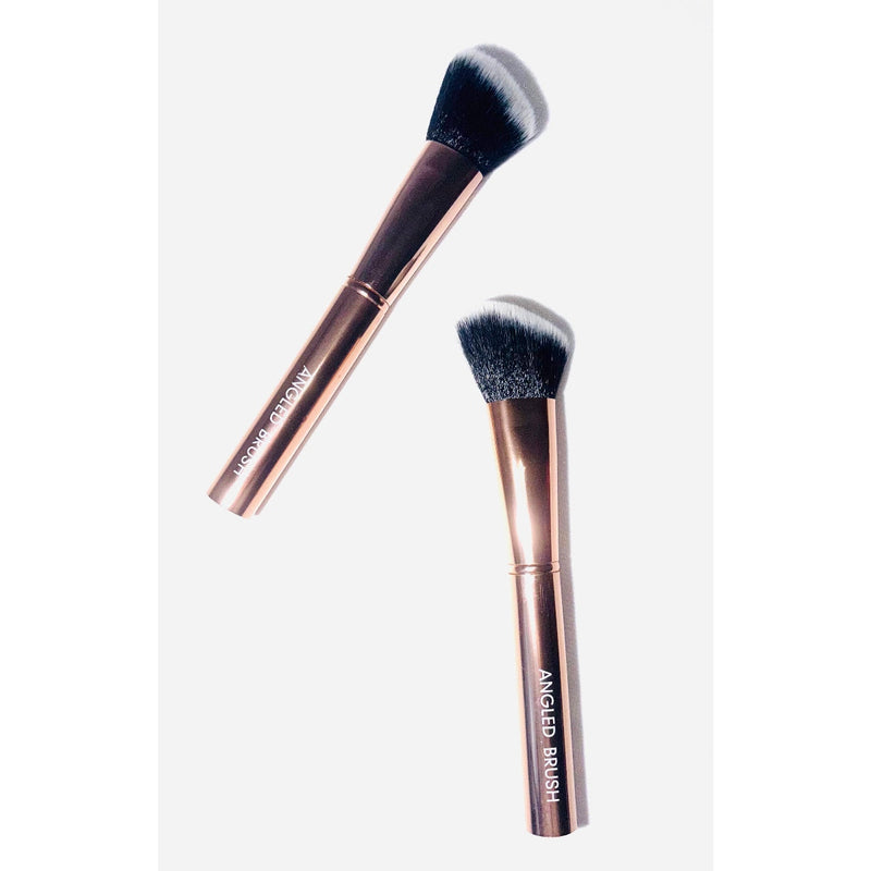 Prolux Cosmetics Rose Gold Angled Brush Angled brush