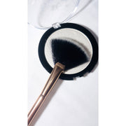 Prolux Cosmetics Rose Gold Fan Brush Fan Brush