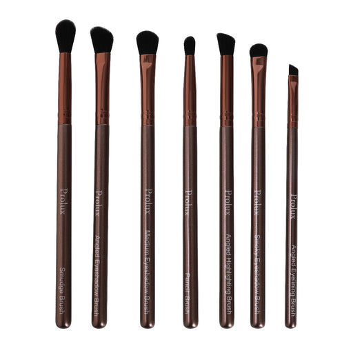 Prolux Cosmetics Deluxe Eye Essentials 7pc Brush Set
