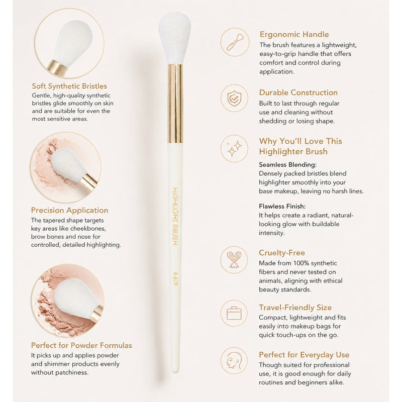 Prolux Cosmetics Highlight Brush Highlight Brush