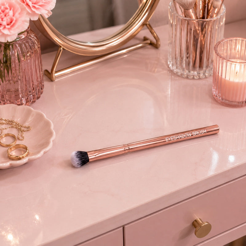 Prolux Cosmetics Rose Gold Eyeshadow Brush Eyeshadow Brush