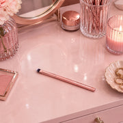Prolux Cosmetics Rose Gold Angled Liner Brush Angled Liner Brush