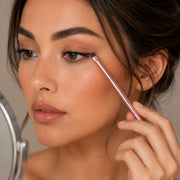 Prolux Cosmetics Rose Gold Angled Liner Brush Angled Liner Brush