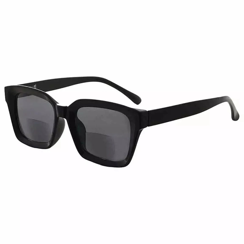 eyekeeper.com Square Reading Sunglasses Thicker Frame Bifocal Readers SBR9106 Sunglasses