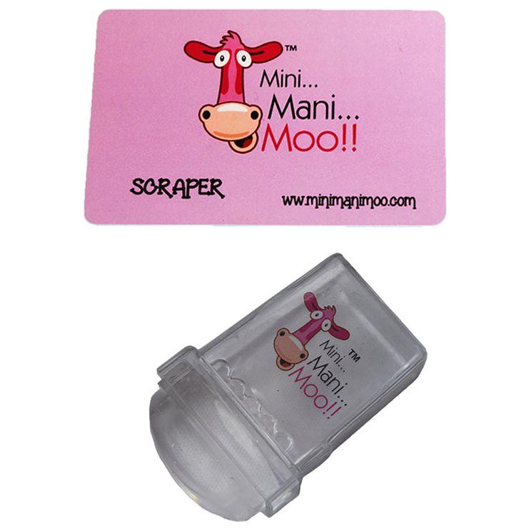 minimanimoo Totally Clear Square Stamper Stamping