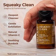 Ora's Amazing Herbal Squeaky Clean, Soap Free Facial Exfoliating Cleansing Powder