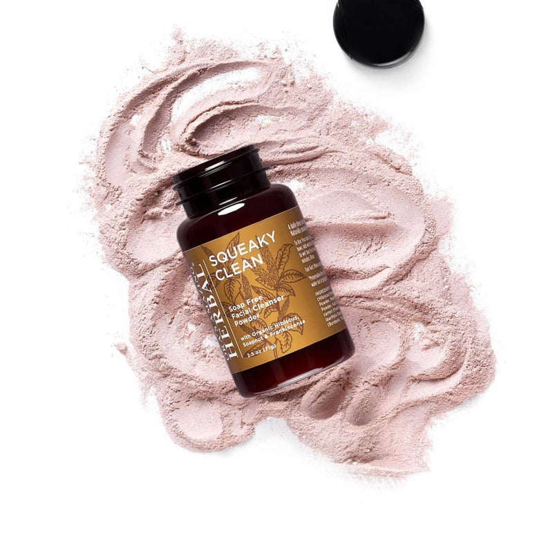 Ora's Amazing Herbal Squeaky Clean, Soap Free Facial Exfoliating Cleansing Powder