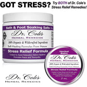 COLEHERBALS LLC 29 - Dr. Cole’s Organic Stress Relief Herbal Balm Herbal White Smoke