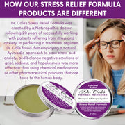 COLEHERBALS 29 - Dr. Cole’s Organic Stress Relief Herbal Balm Herbal