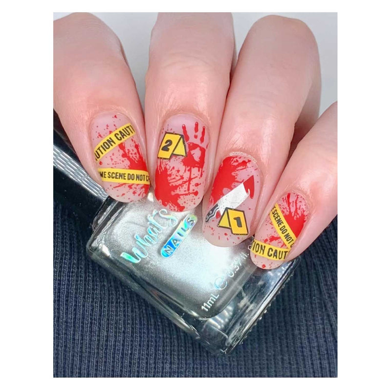 UberChic Beauty Comfy Clothes and Murder Shows Stamping Plate