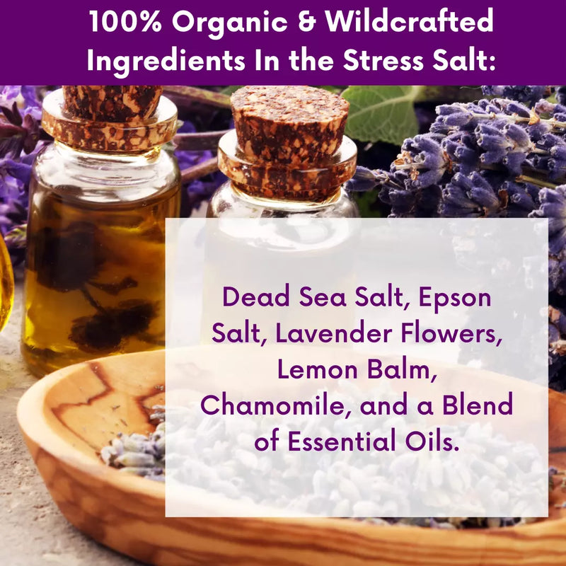 COLEHERBALS 31 - Dr. Cole's Stress Relief Soaking Salts Herbal