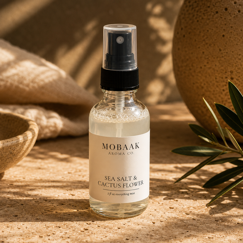 Mobaak Aromatherapy Shoppe Sea Salt & Cactus Flower Everything Mist Saddle Brown