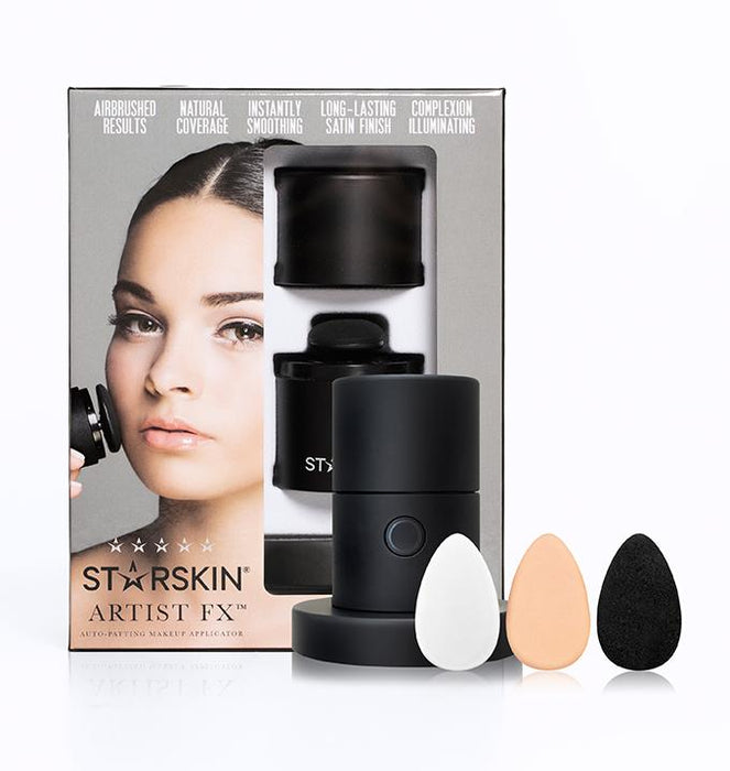 STARSKIN Artist FX™ Auto-Patting Professional Makeup Applicator and Refill Pack