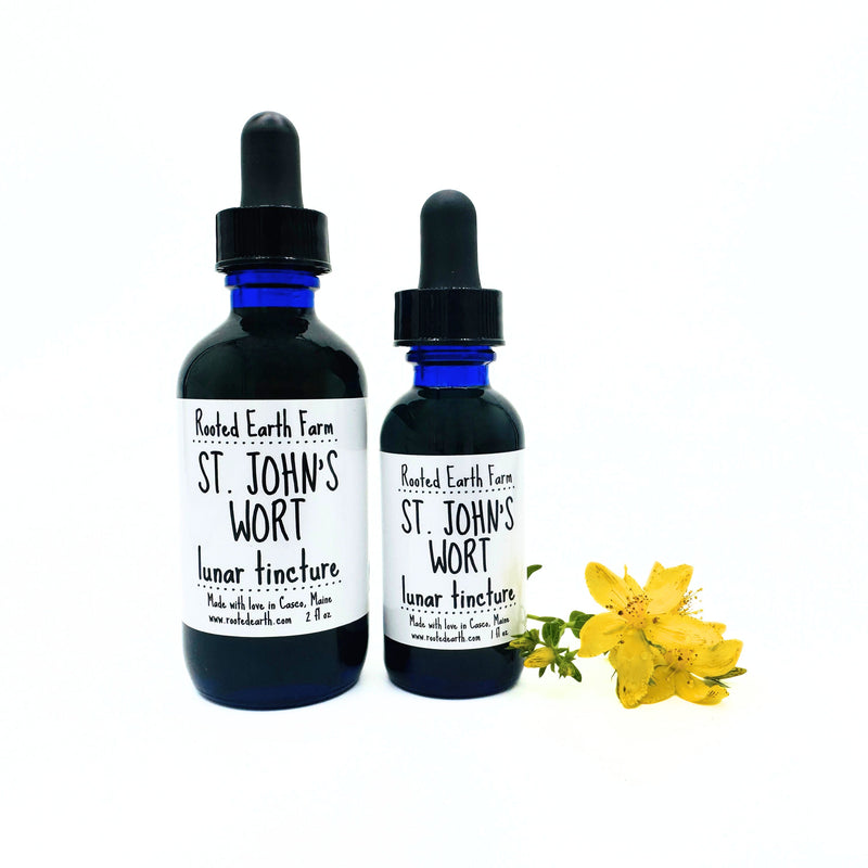 Rooted Earth Farm + Apothecary St. John's Wort Tincture Tinctures + Capsules
