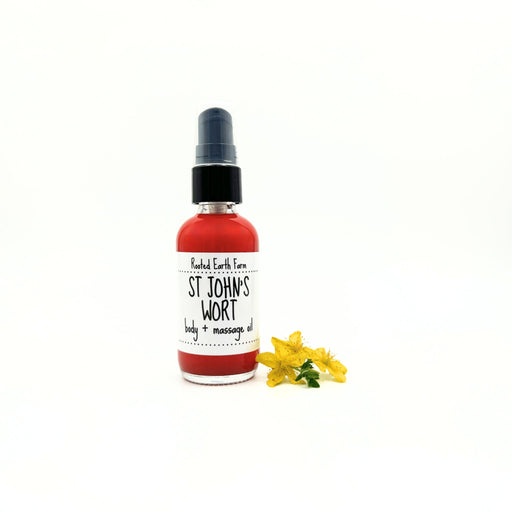 Rooted Earth Farm + Apothecary St. John's Wort Oil Bath + Body Oils