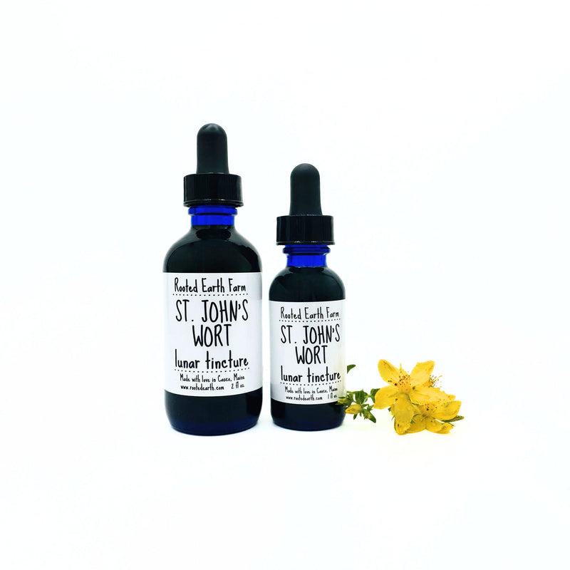 Rooted Earth Farm + Apothecary St. John's Wort Tincture Tinctures + Capsules
