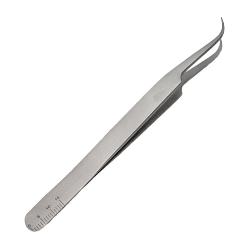 Mega Lash Academy - Sterling Silver - M1 - Ultra Curved Tweezers