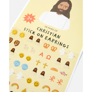 Be A Heart Christian Stick On Earrings Earrings