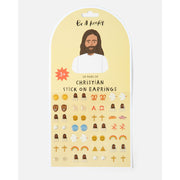 Be A Heart Christian Stick On Earrings Earrings