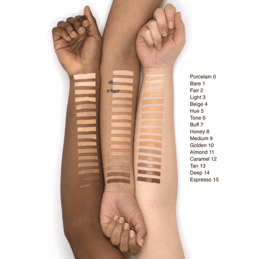 Nava Beauty Stila Stay All Day Foundation & Concealer White Smoke Porcelain 0,Bare 1,Fair 2,Light 3,Beige 4,Hue 5,Tone 6,Buff 7,Honey 8,Medium 9,Golden 10,Almond 11,Caramel 12