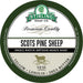 Stirling Soap Co. Scots Pine Sheep Shave Soap Jar 5.8 oz