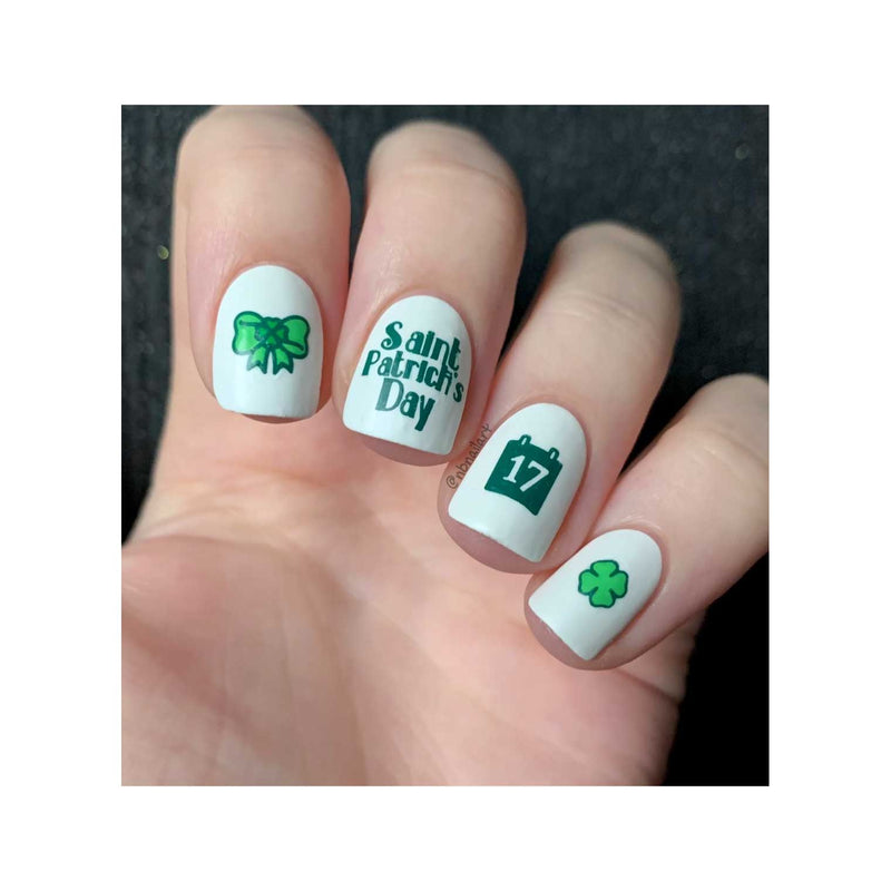 UberChic Beauty St Patrick's Day-04 Stamping Plate