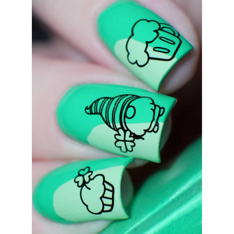 UberChic Beauty St Patrick's Day-05 Stamping Plate