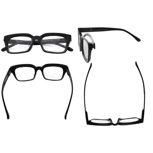 eyekeeper.com Stylish Bifocal Reading Glasses Thicker Frame Bifocal Readers BR9106 Eyeglasses
