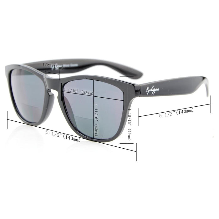 Eyekeeper.Com - Stylish Bifocal Reading Sunglasses Fashion Readers S001-6-B