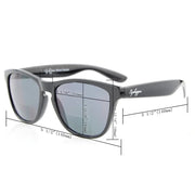 eyekeeper.com Stylish Bifocal Reading Sunglasses Fashion Readers S001-6-B Eyeglasses
