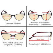 eyekeeper.com Stylish Blue Light Blocking Eyeglasses LX19021-BB60 Eyeglasses