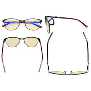 eyekeeper.com Stylish Blue Light Blocking Eyeglasses LX19022-BB60 Eyeglasses